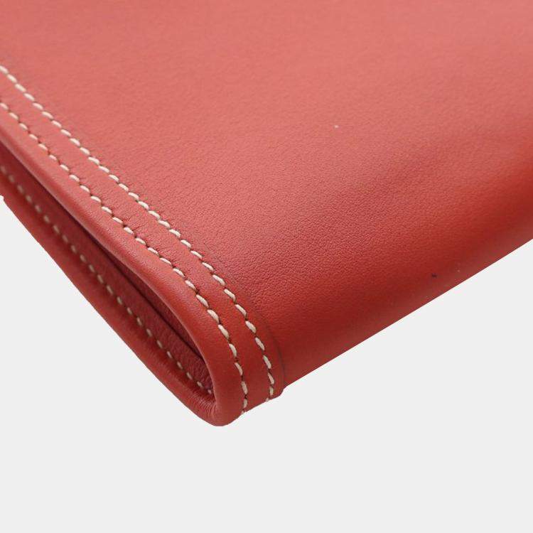 Pre Owned Hermes Red Orange Swift Jige Elan 29 