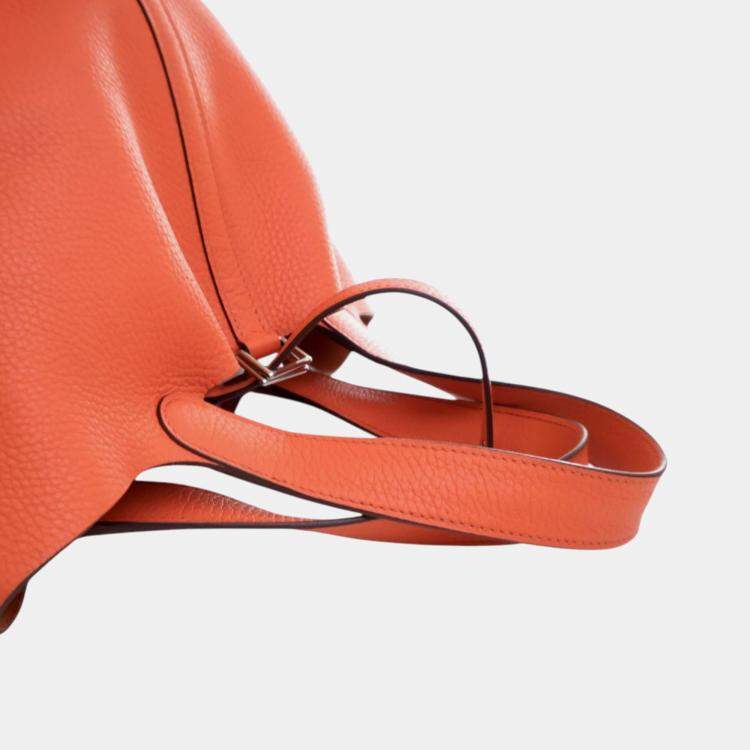 Pre Owned Hermes Capucine Clemence Picotin Lock 22