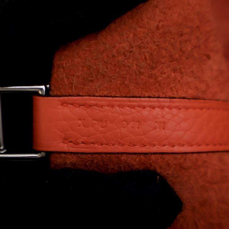 Pre Owned Hermes Capucine Clemence Picotin Lock 22