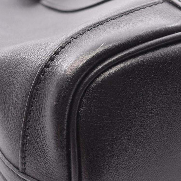 Pre Owned Hermes Black Swift and Silk Bolduc Twilly Garden Party 23