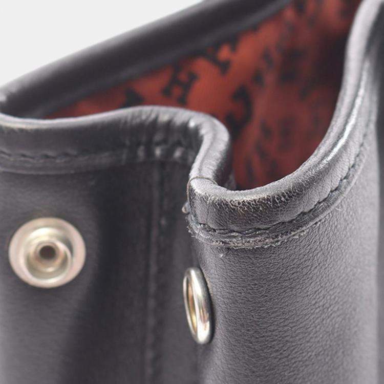 Pre Owned Hermes Black Swift and Silk Bolduc Twilly Garden Party 23