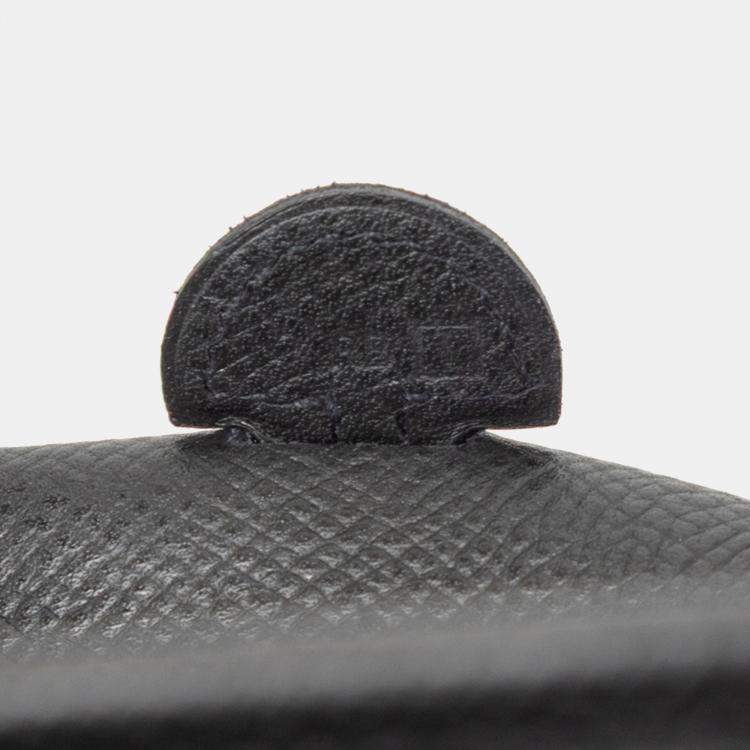 Pre Owned Hermes Black Epsom Evelyne 16