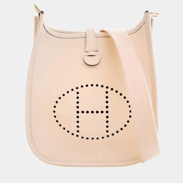 Pre Owned Hermes Nata Clemence Evelyne TPM 16