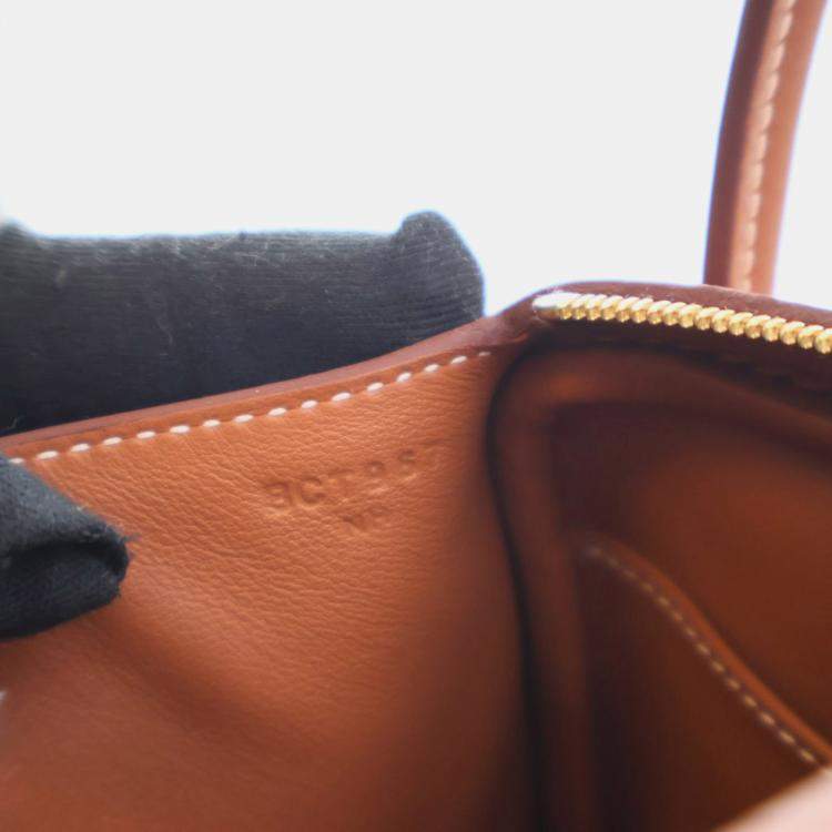 Pre Owned Hermes Gold Clemence Mini Lindy 20