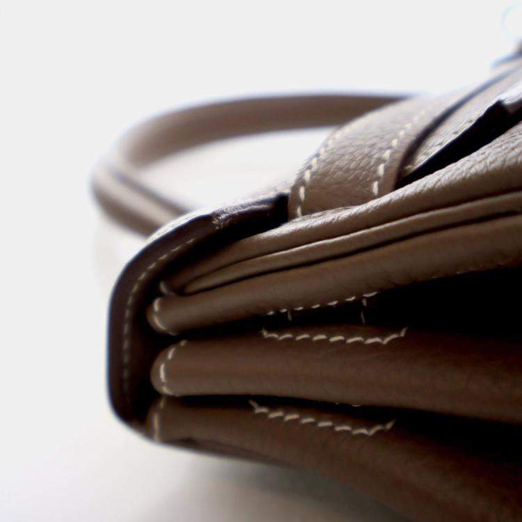 Pre Owned Hermes Etoupe Togo Kelly 32