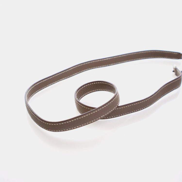 Pre Owned Hermes Etoupe Togo Kelly 32