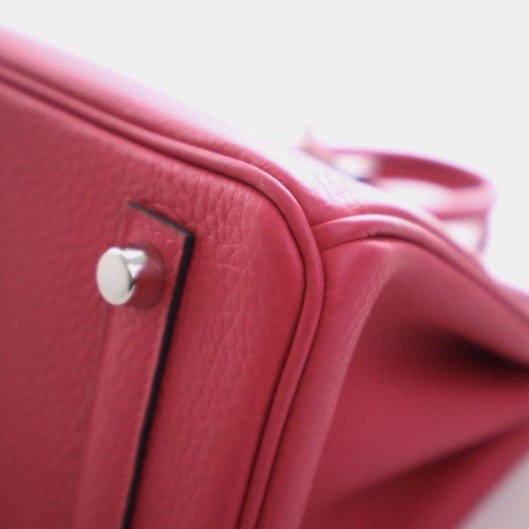 Pre Owned Hermes Rose Mexico Togo Birkin 25