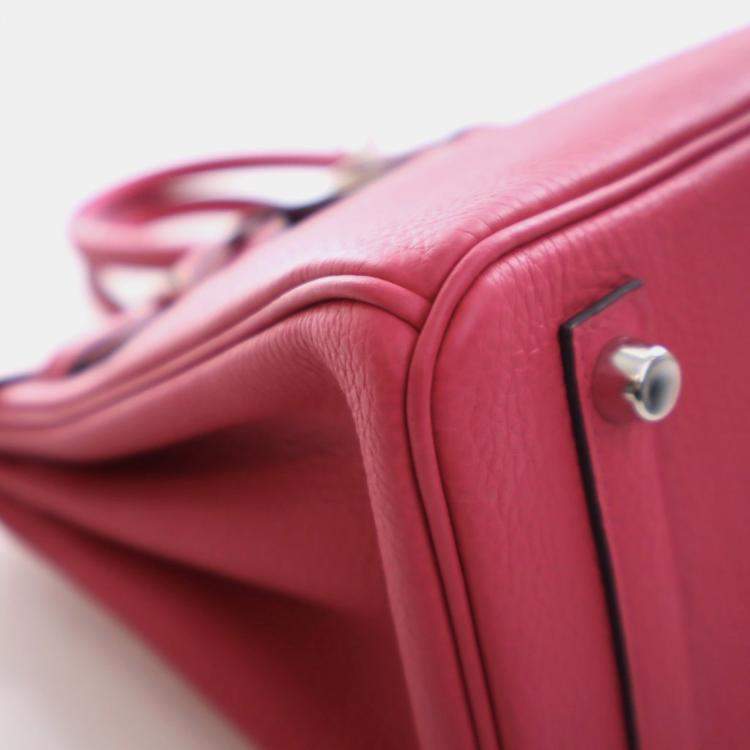 Pre Owned Hermes Rose Mexico Togo Birkin 25
