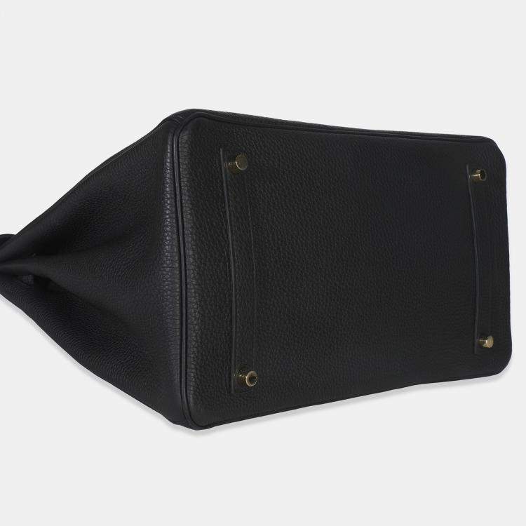 Pre Owned Hermes Black Togo Birkin 35 GHW