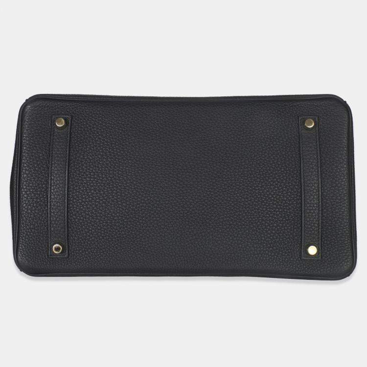 Pre Owned Hermes Black Togo Birkin 35 GHW