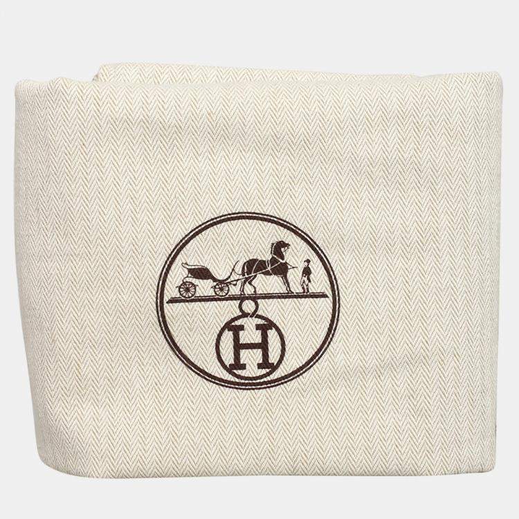 Pre Owned Hermes Lindy 30 Leather Orange Bag