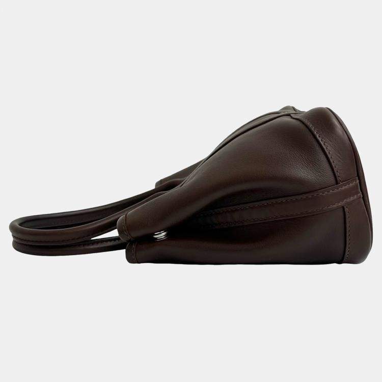 Pre Owned Hermes Brown Swift and Silk Bolduc Twilly Garden Party 23