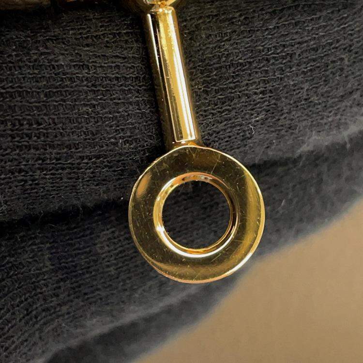 Pre Owned Hermes Kelly Retourne Etoupe Togo Leather Size 25