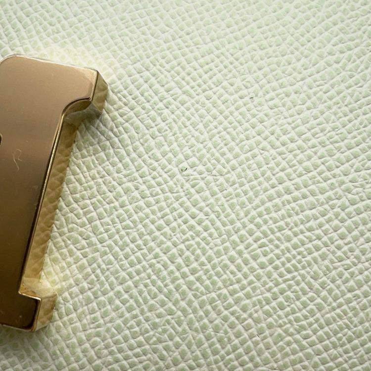 Pre Owned Hermes Constance3 Miroir Vert Fizz Epsom Size Mini