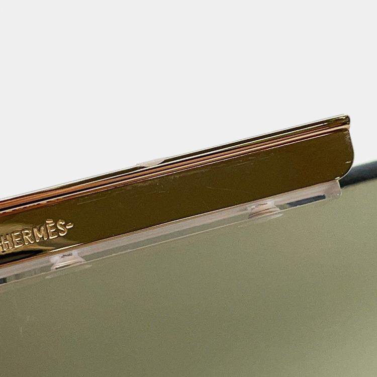 Pre Owned Hermes Constance3 Miroir Vert Fizz Epsom Size Mini