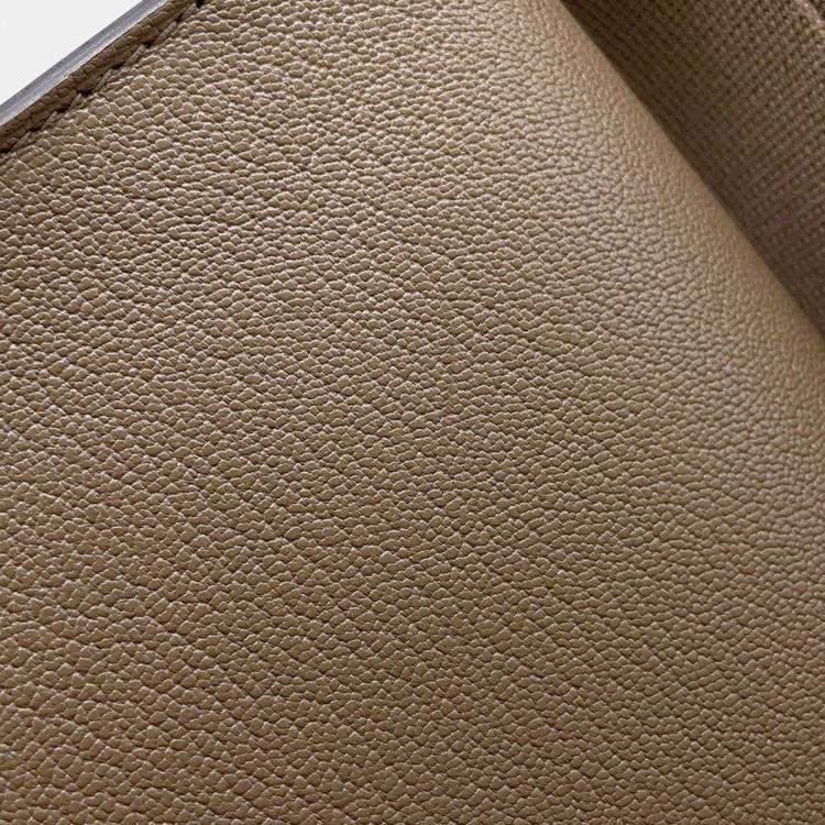 Pre Owned Hermes Geta Etoupe Chevre Myzore Goatskin