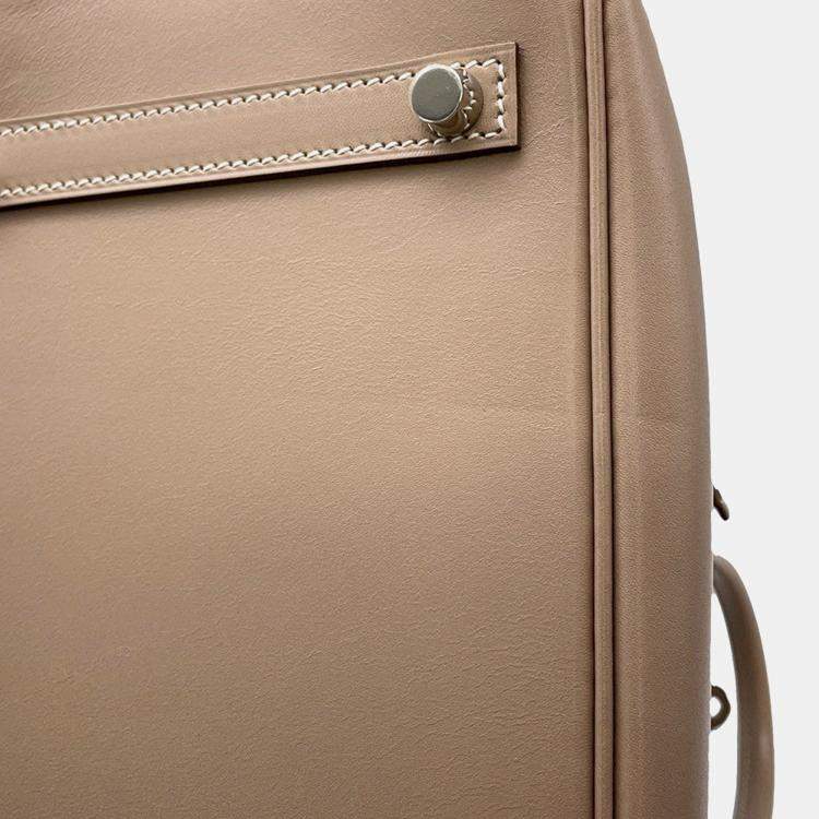 Pre Owned Hermes Birkin Argile Tadelakt Leather Size 30