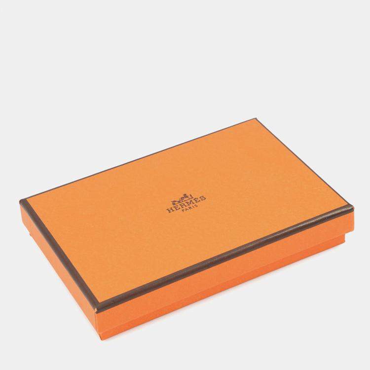 Pre Owned Hermes Calvi Blue Navy Epsom