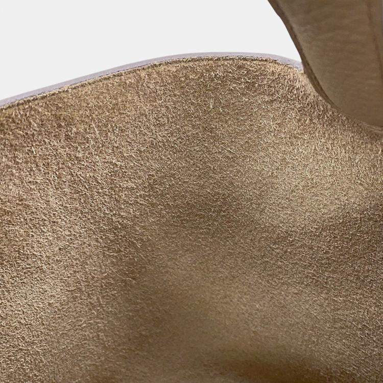 Pre Owned Hermes Picotin Padlock Beige Marfa Taurillon Clemence Size 18 