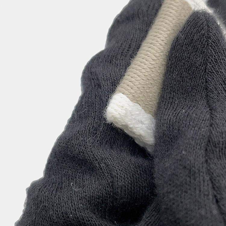 Pre Owned Hermes Brid A Black Beige Canvas Size Pm