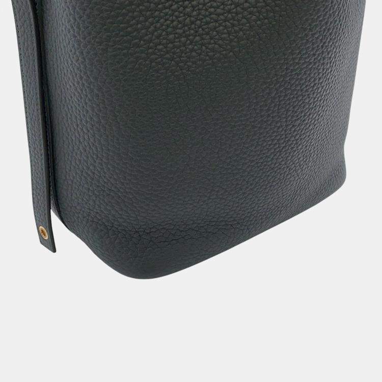 Pre Owned Hermes Picotin Lock Vert Mangrove Taurillon Clemence Size Pm