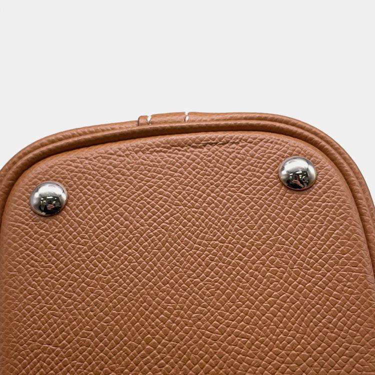 Pre Owned Hermes Bolide Gold Epsom Size 27