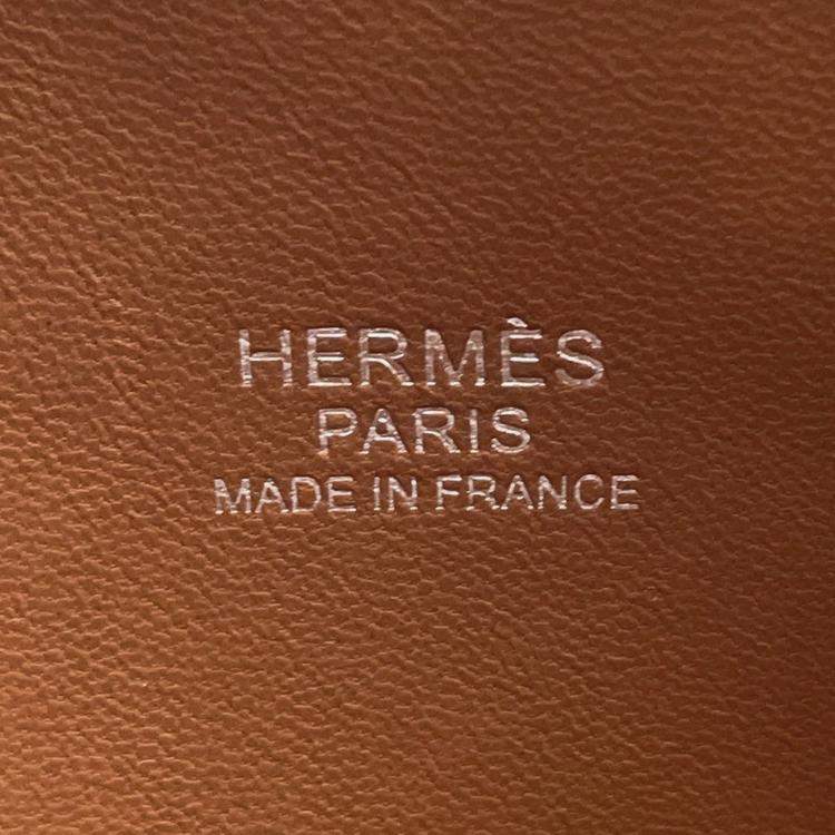 Pre Owned Hermes Bolide Gold Epsom Size 27