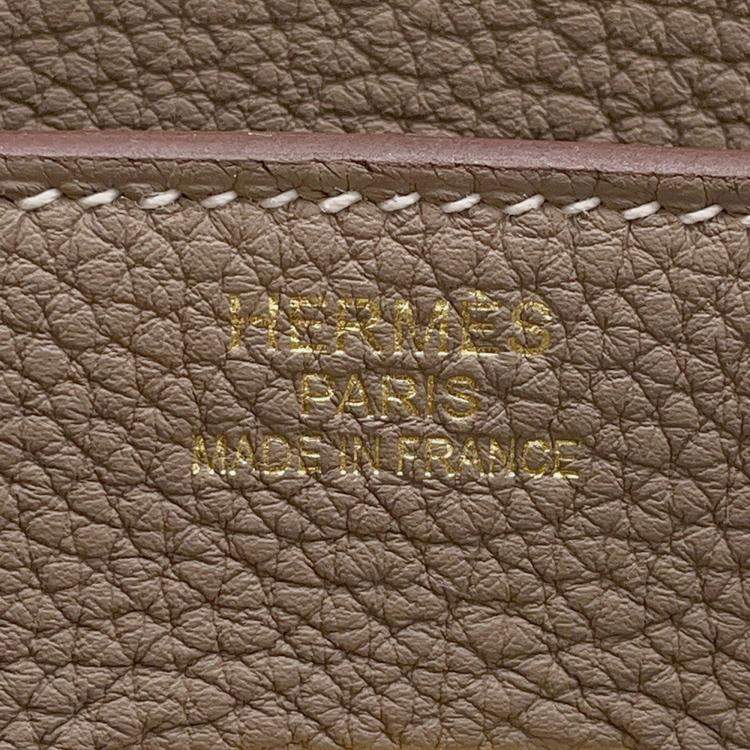 Pre Owned Hermes Birkin Etoupe Togo Leather Size 35