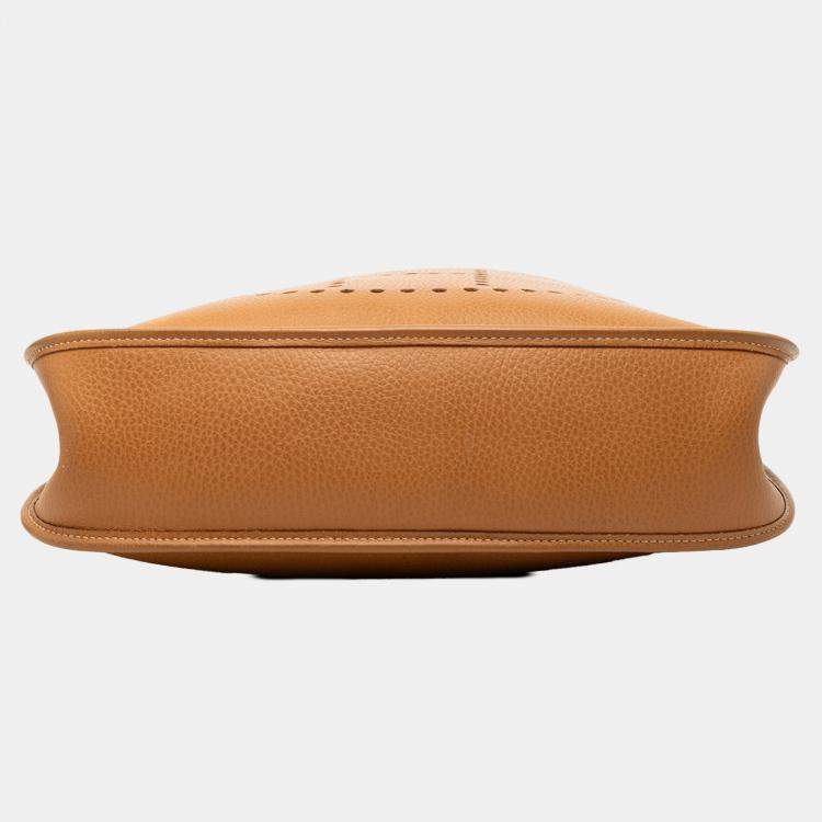 Pre Owned Hermes Brown Ardennes Evelyne I GM