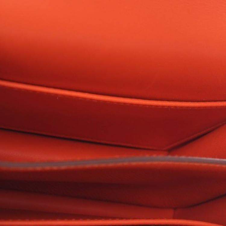 Pre Owned Hermes Orange Mini Epsom Constance III 18