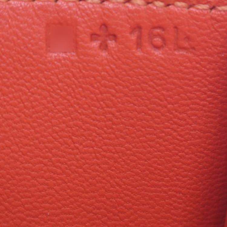 Pre Owned Hermes Orange Mini Epsom Constance III 18