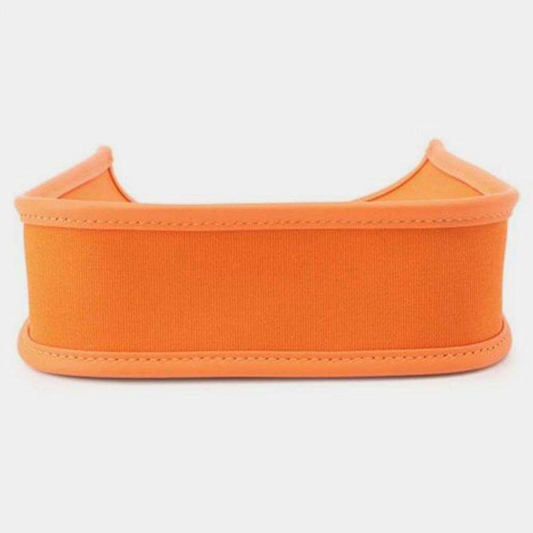 Pre Owned Hermes Orange Toile Officier and Swift Neo Evelyne 16