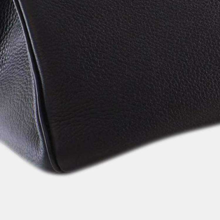 Pre Owned Hermes Black Togo Birkin Retourne 35