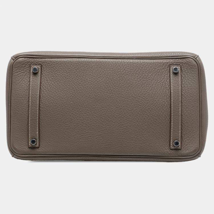 مملوكة مسبقًا Hermes Brown Togo Birkin Retourne 35