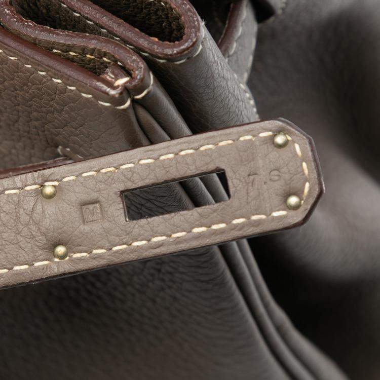 مملوكة مسبقًا Hermes Brown Togo Birkin Retourne 35