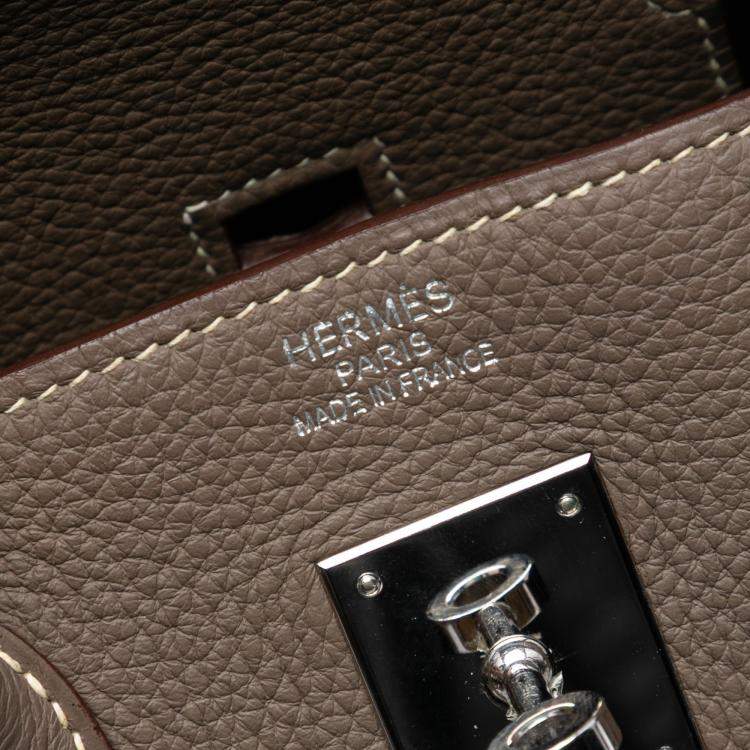 مملوكة مسبقًا Hermes Brown Togo Birkin Retourne 35