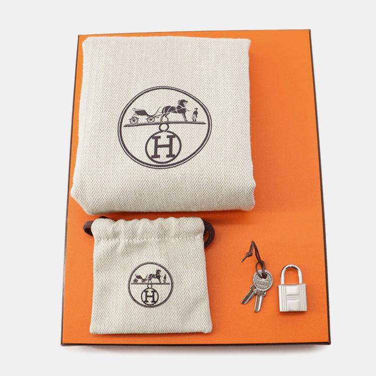 Pre Owned Hermes Picotin Padlock Lime Taurillon Clemence Size Pm