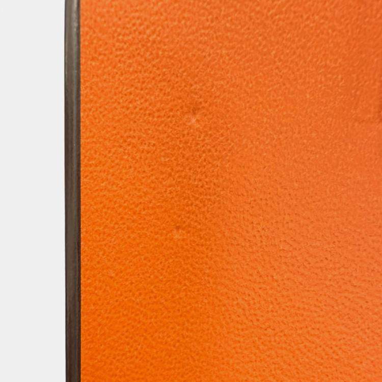 Pre Owned Hermes Calvi Duo Black Chevre Myzore Goatskin