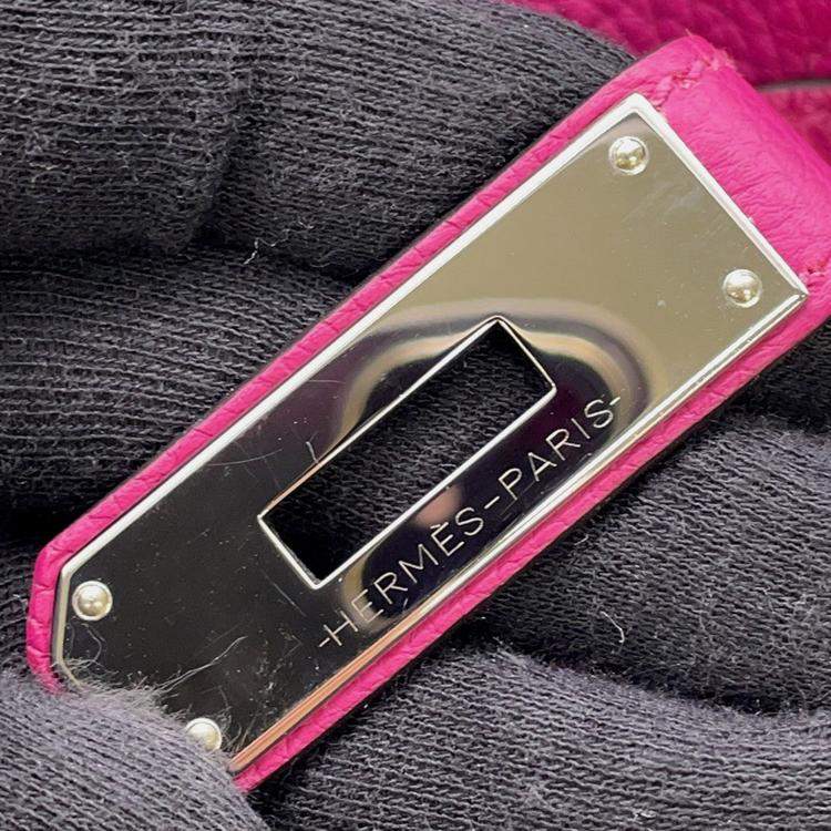 Pre Owned Hermes Birkin Rose Purple Togo Leather Size 30