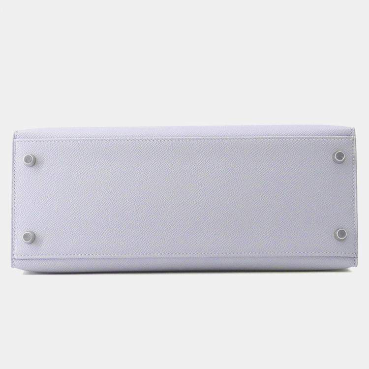 Pre Owned Hermes Kelly Sellier Green Pantan Epsom Size 28