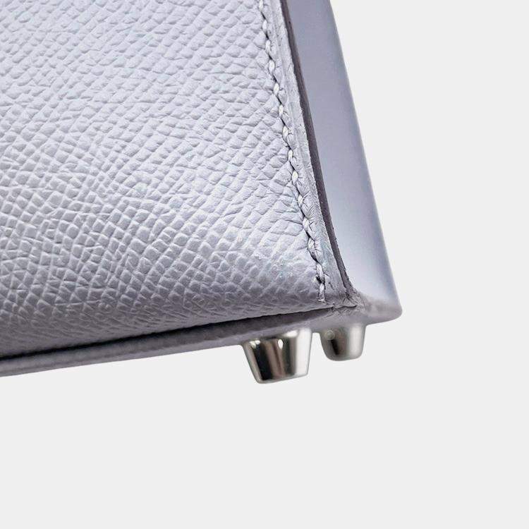 Pre Owned Hermes Kelly Sellier Green Pantan Epsom Size 28