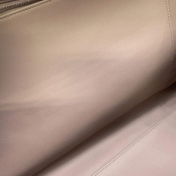 Pre Owned Hermes Kelly Voyage Gris Asphalt Taurillon Nobillo Size 50