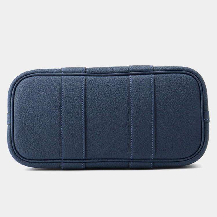 Pre Owned Hermes Neo Garden Blue De Prusse Negonda Leather Size 23