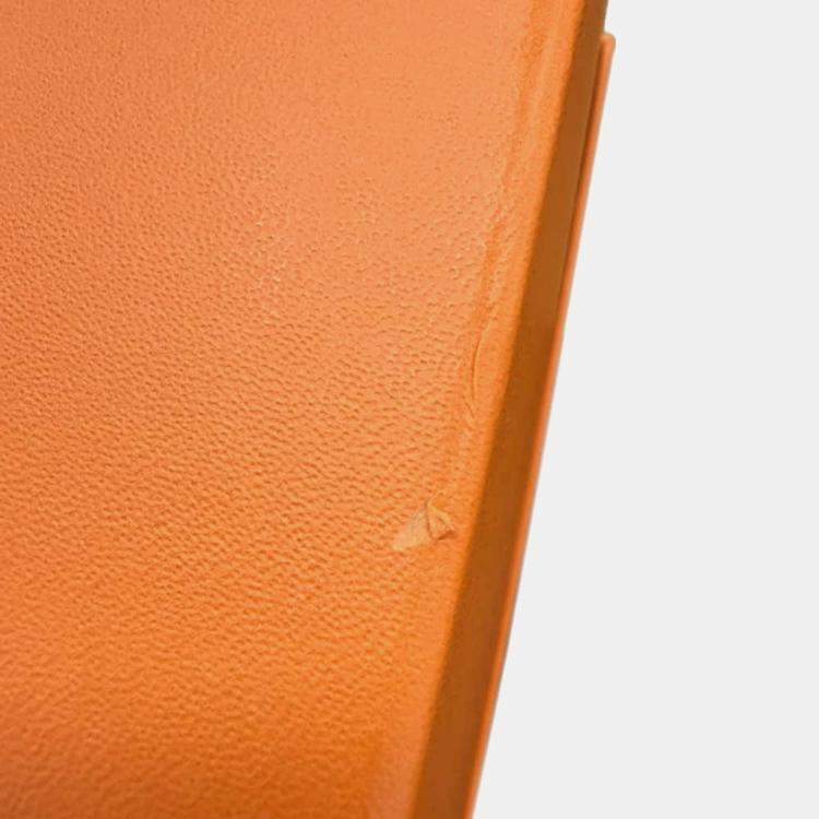 Pre Owned Hermes Neo Garden Blue De Prusse Negonda Leather Size 23