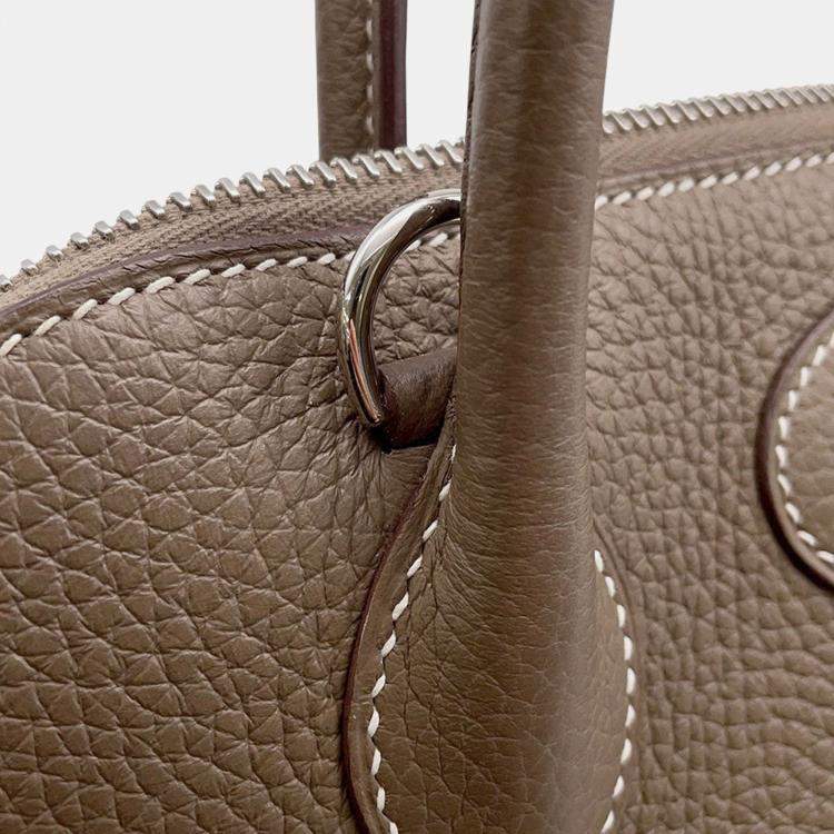 Pre Owned Hermes Bolide Etoupe Taurillon Clemence Size 31