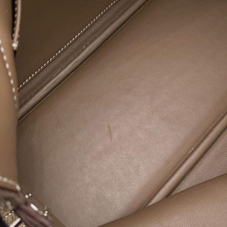 Pre Owned Hermes Bolide Etoupe Taurillon Clemence Size 31