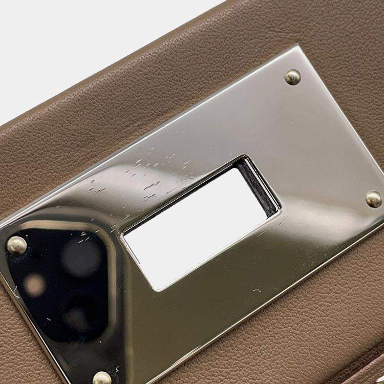 مملوكة مسبقًا Hermes 24/24 Sac Van Quatre Etoupe Togo Leather Swift Leather Size 29