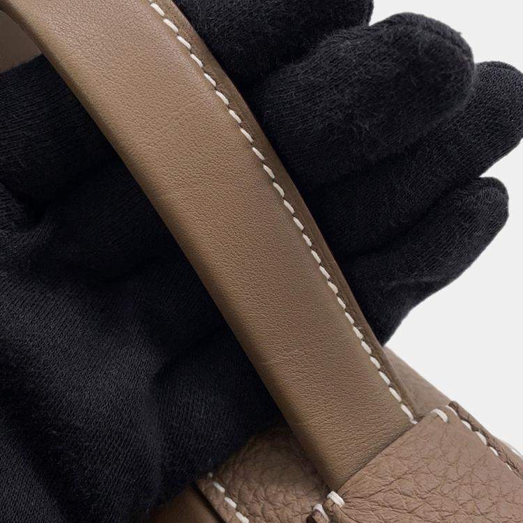 مملوكة مسبقًا Hermes 24/24 Sac Van Quatre Etoupe Togo Leather Swift Leather Size 29