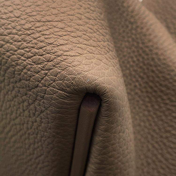 مملوكة مسبقًا Hermes 24/24 Sac Van Quatre Etoupe Togo Leather Swift Leather Size 29