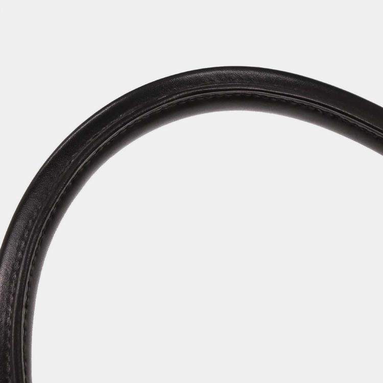 Pre Owned Hermes Black Box Calf Kelly 35 Sellier 2way Handbag